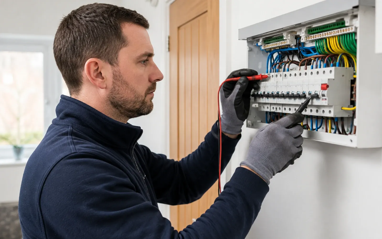 Electrician demonstration